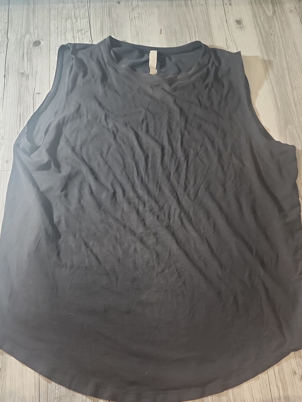 lululemon athletica Black Sleeveless Muscle Tank